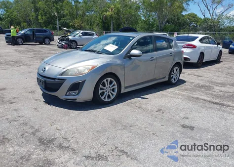 2010 Mazda Mazda3 S Sport из США, поврежденный, VIN JM1BL1H55A1339676